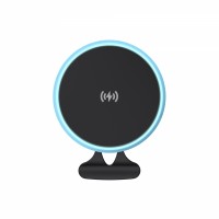 Автотримач магнітний з бездротовою зарядкою HAVIT W3032 15W Black