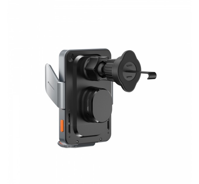 Автотримач з бездротовою зарядкою HAVIT W3033 15W Black/Silver