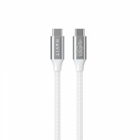 Кабель USB-C to USB-C HAVIT HV-CB6290 PD100W 5A 1м White