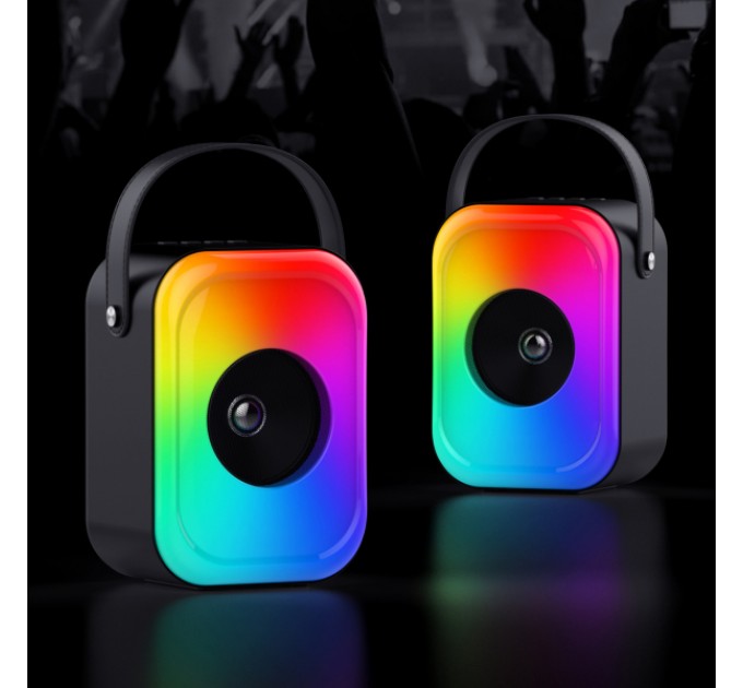 Портативна колонка HAVIT HV-SQ128BT 5W RGB Black