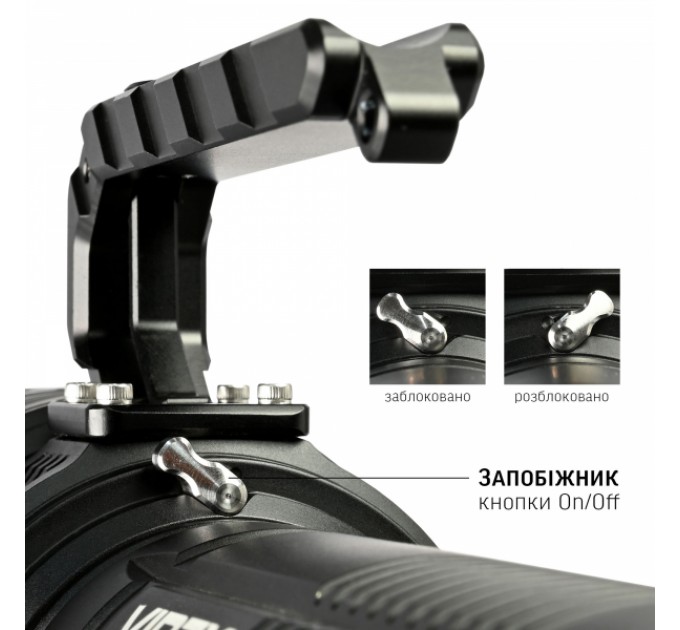 Зенітно-пошуковий лазерний переносний ліхтар VIDEX VLF-L361