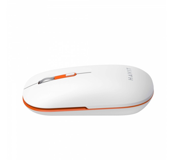 Бездротова миша дворежимна HAVIT HV-MS60WB White (2.4GHz + BT5.1)