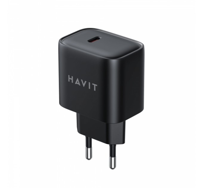 Зарядний пристрій HAVIT HV-UCY002 20W USB-C Black