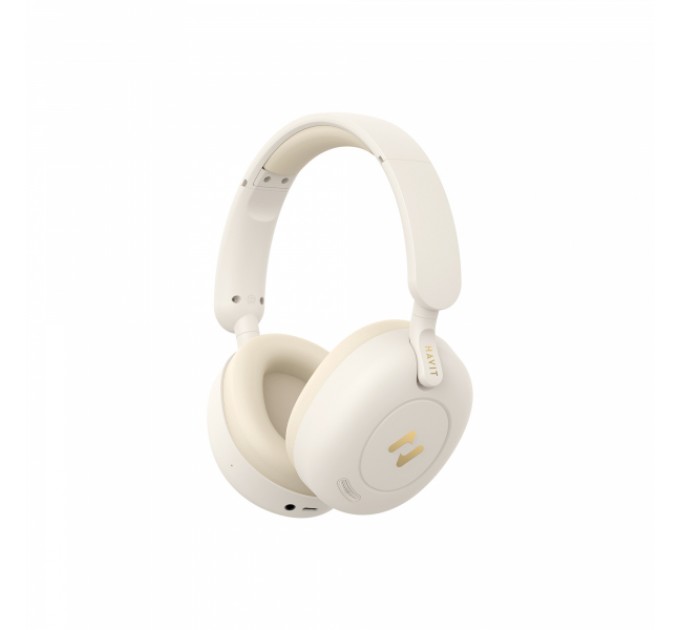 Навушники накладні бездротові HAVIT HV-H655BT PRO ANC Beige