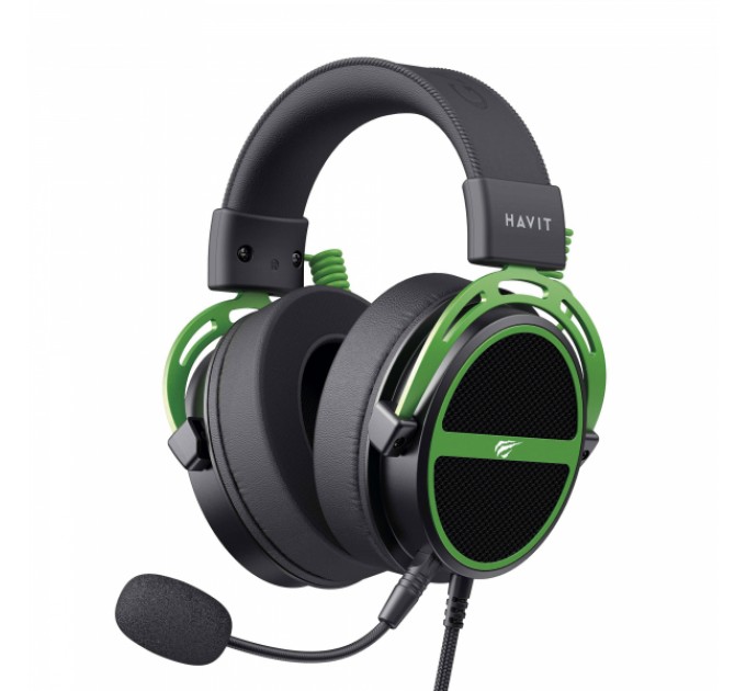 Ігрові навушники з мікрофоном HAVIT HV-H2030E Black/Green