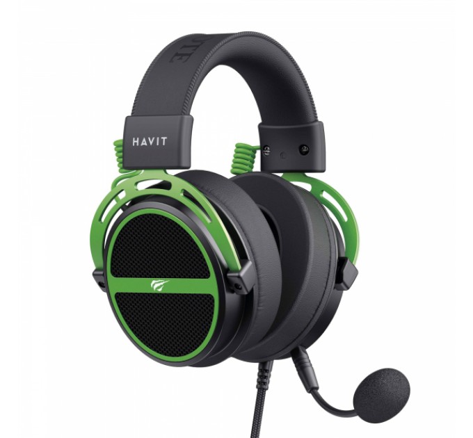 Ігрові навушники з мікрофоном HAVIT HV-H2030E Black/Green