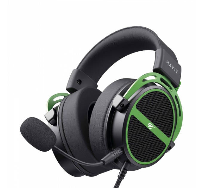 Ігрові навушники з мікрофоном HAVIT HV-H2030E Black/Green