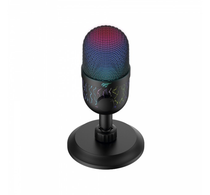 Мікрофон для комп'ютера ігровий HAVIT HV-GK52 USB RGB