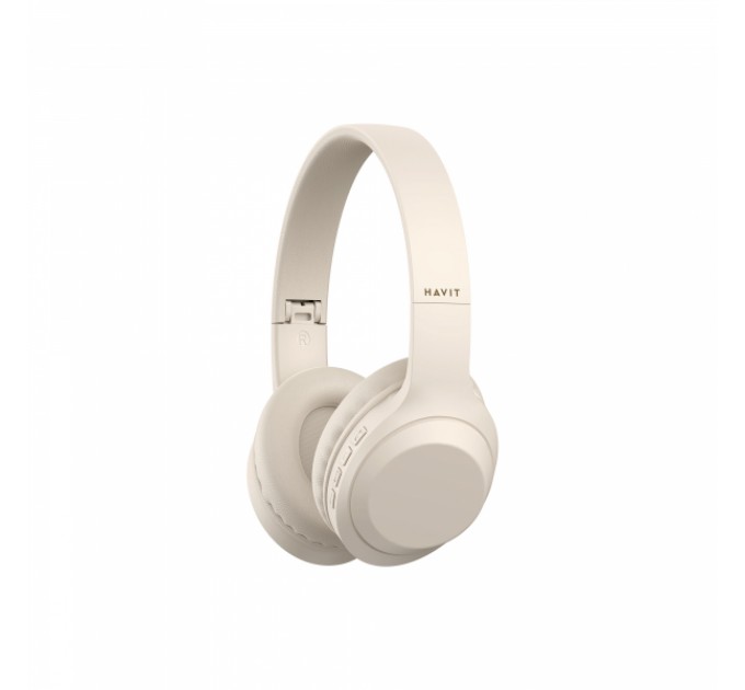 Навушники накладні бездротові HAVIT HV-H628BT Beige
