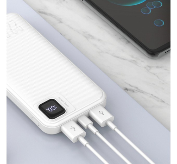 Повербанк 10000mAh TITANUM WQ55 22.5W White