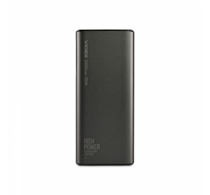 Павербанк 20000mAh VIDEX VPB-323 130W PD100W +Display