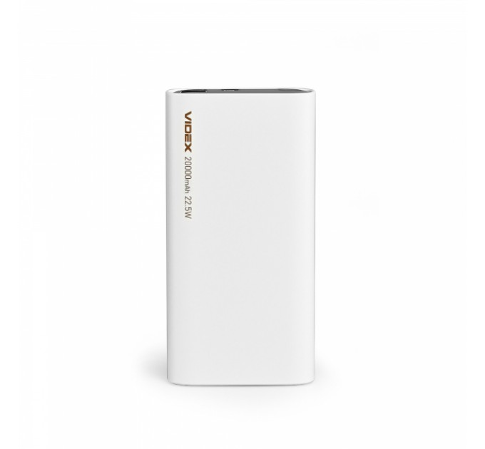 Павербанк 20000mAh VIDEX VPB-320 22.5W White