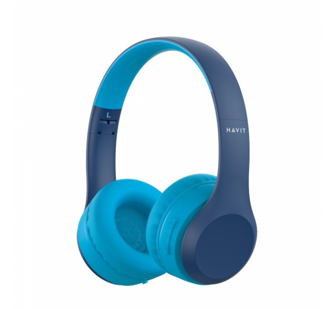 Навушники дитячі накладні бездротові HAVIT HV-H626BT Blue