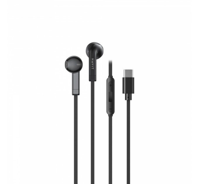 Навушники з мікрофоном HAVIT HV-E336C USB-C Black