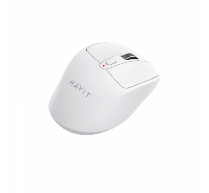 Бездротова миша дворежимна HAVIT HV-MS61WB White (2.4GHz + BT5.0)
