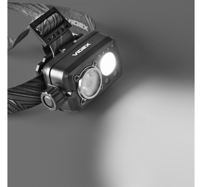 Налобний світлодіодний ліхтарик VIDEX VLF-H189 600Lm 5000K