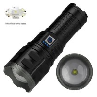 Фонарь AK138 WHITE LASER LED PM60-TG, 4х18650, power bank, индикация заряда, ЗУ Type-C, zoom, Box