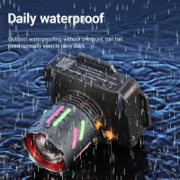 Фонарь налобный NIGHT VISION FLUORESCENCE WH-2111-TG, IPX44, Li-Ion аккум., ЗУ Type-C, zoom, Box