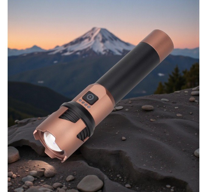 Фонарь A69-GT, 1x26800, Power Bank, ЗУ Type-C, zoom, Box