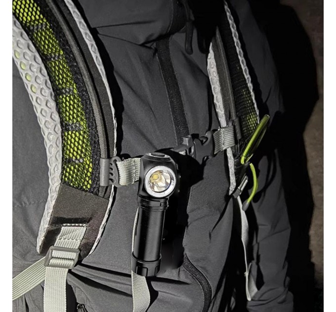 Фонарь налобный 6609-LED, ЗУ Type-C, 1x14500, Box