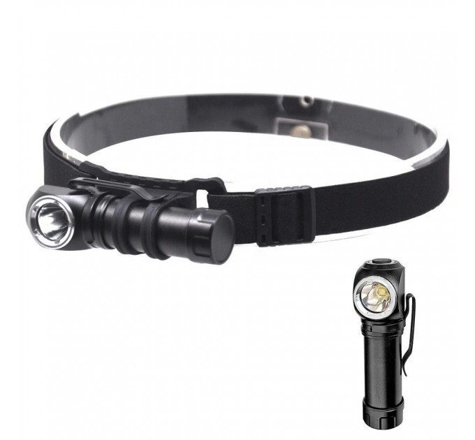 Фонарь налобный 6609-LED, ЗУ Type-C, 1x14500, Box