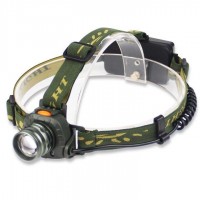 Фонарь налобный 6614-LM, Motion Sensor, ЗУ 220/12V, 1x18650