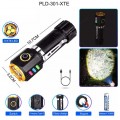 Фонарь NIGHT VISION FLUORESCENCE 301-3XTE, 1x18650, ЗУ Type-C, магнит, Box