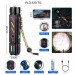 Фонарь NIGHT VISION FLUORESCENCE 530 WHITE LASER LED PM30-TG, Power Bank, 1x18650, ЗУ Type-C, zoom, Box