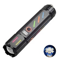 Фонарь NIGHT VISION FLUORESCENCE 530 WHITE LASER LED PM30-TG, Power Bank, 1x18650, ЗУ Type-C, zoom, Box