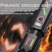 Фонарь NIGHT VISION FLUORESCENCE 530 WHITE LASER LED PM30-TG, Power Bank, 1x18650, ЗУ Type-C, zoom, Box