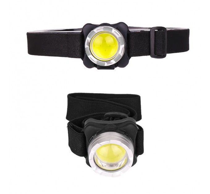 Фонарь налобный BL-F006-COB(White+Red), ЗУ Type-C, Li-Ion аккумулятор, Box