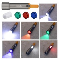 Фонарь CB-X723-TG+3LED, Li-Ion аккумулятор, 3 фильтра, ЗУ Type-C, zoom, Box