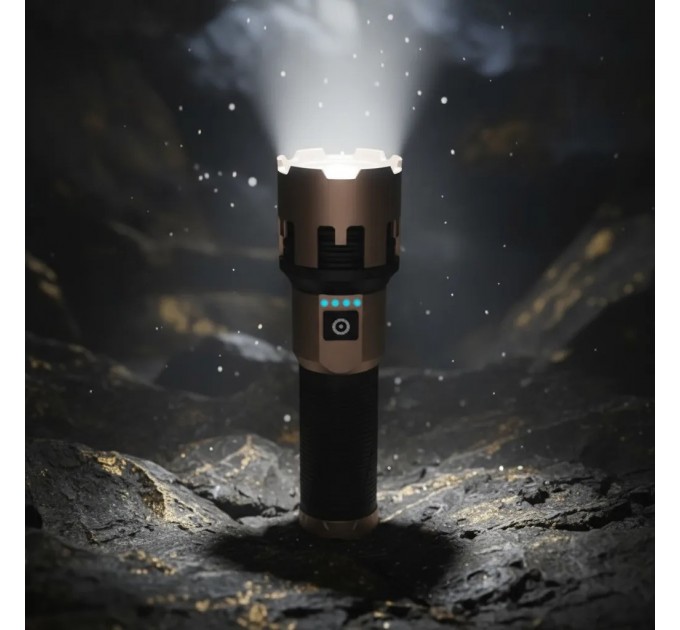 Фонарь A70-GT, 1x26800, Power Bank, ЗУ Type-C, zoom, Box