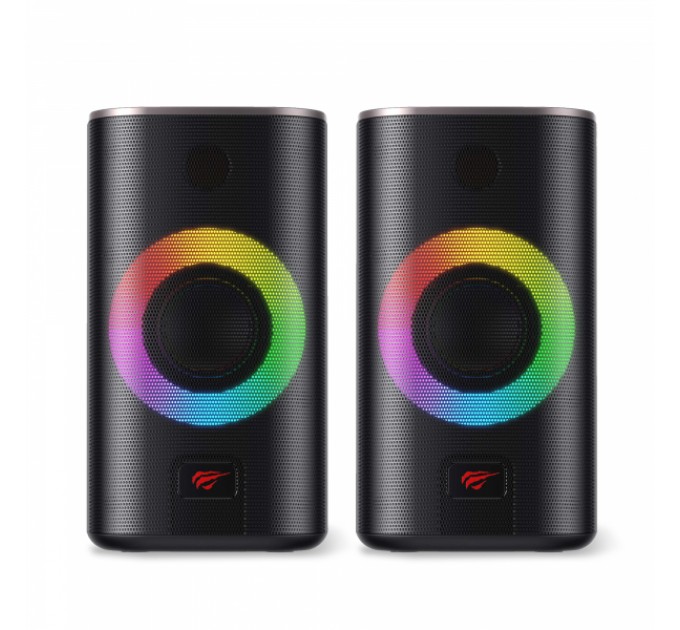 Стерео колонки ігрові HAVIT HV-SK212SE USB RGB Black