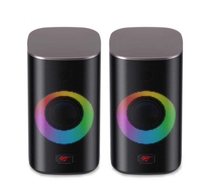 Стерео колонки ігрові HAVIT HV-SK212SE USB RGB Black