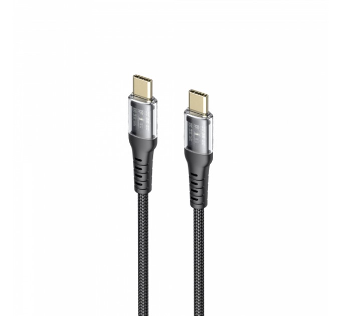 Кабель USB-C to USB-C HAVIT HV-CB6240 PD60W 3A 1м