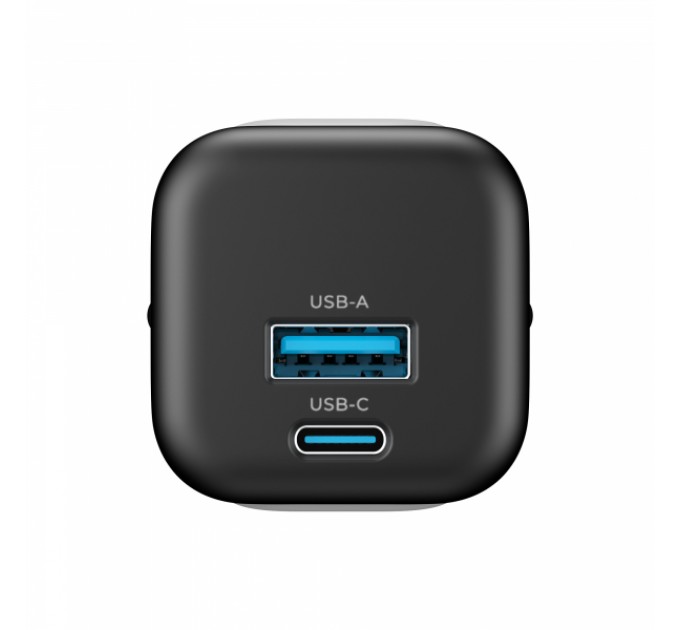 Зарядний пристрій HAVIT HV-UC230 GaN 33W USB-A+USB-C Black
