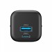 Зарядний пристрій HAVIT HV-UC230 GaN 33W USB-A+USB-C Black