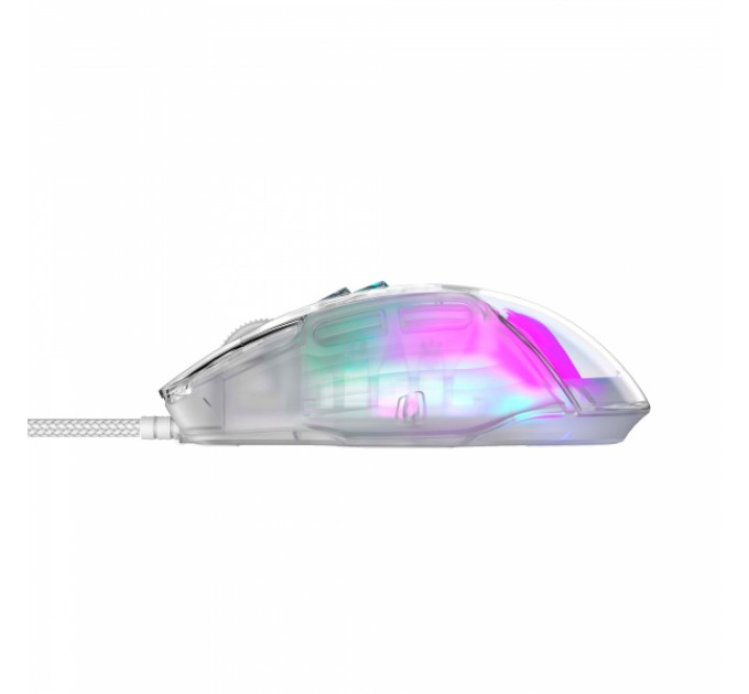 Ігрова миша дротова HAVIT HV-MS1011SE USB Transparent White