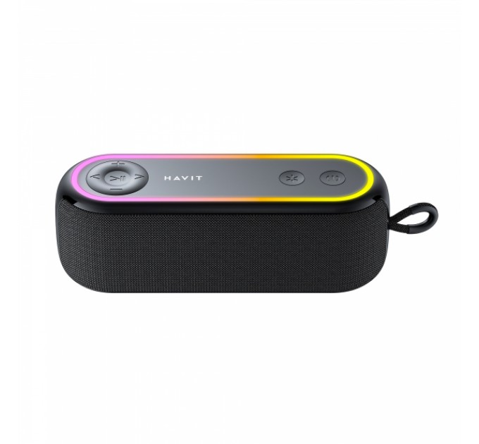 Портативна колонка HAVIT HV-SK810BT IPX5 12W RGB Black