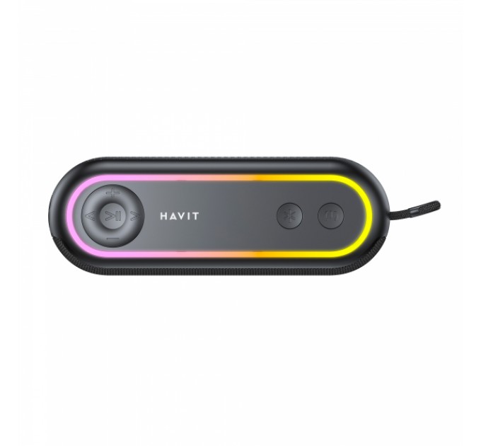 Портативна колонка HAVIT HV-SK810BT IPX5 12W RGB Black
