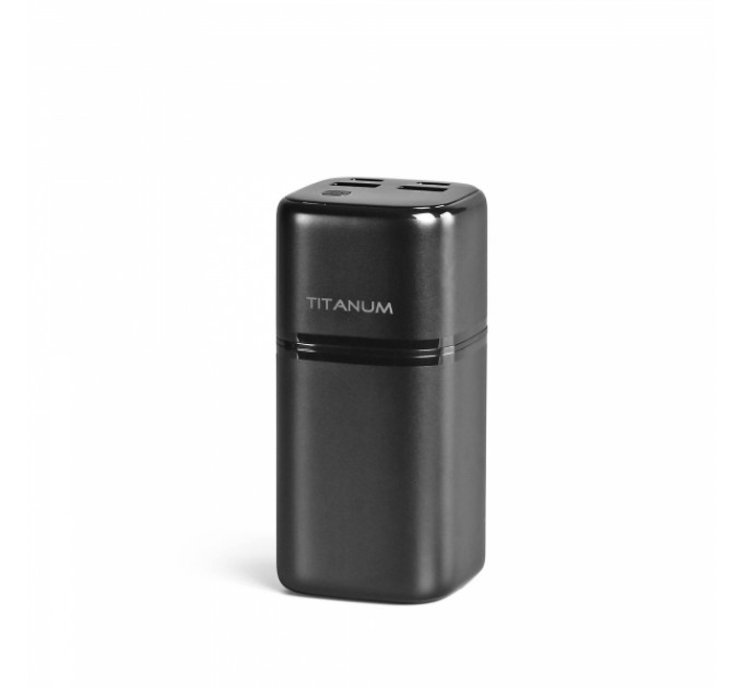 Павербанк 20000mAh TITANUM WP33 PD70W Black