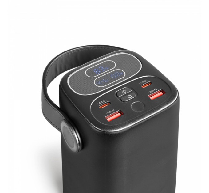 Павербанк 40000mAh TITANUM WC40 PD65W Black