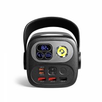 Павербанк 60000mAh TITANUM WC60 PD100W Black