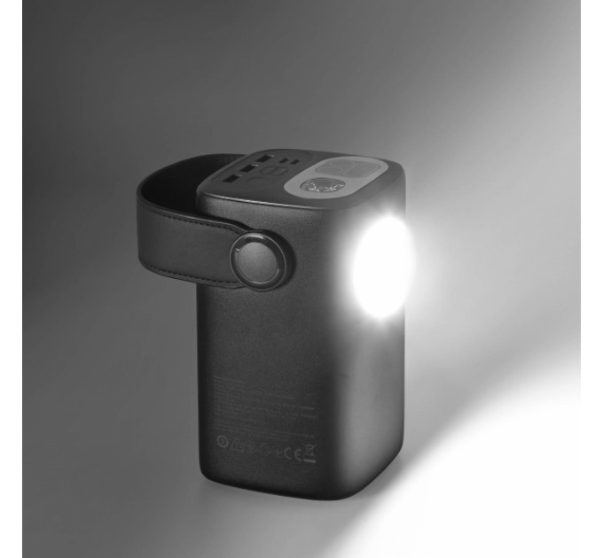 Павербанк 60000mAh TITANUM WC60 PD100W Black