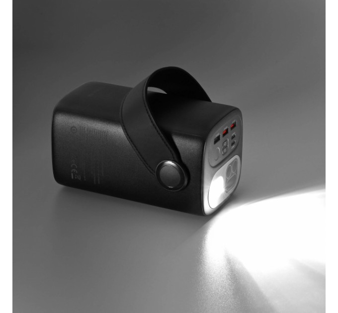 Павербанк 60000mAh TITANUM WC60 PD100W Black