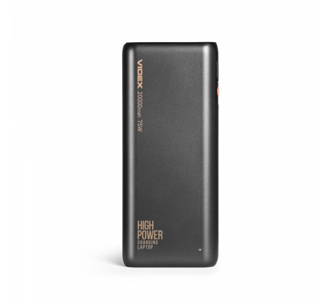 Павербанк 20000mAh VIDEX VPB-202C 75W Black