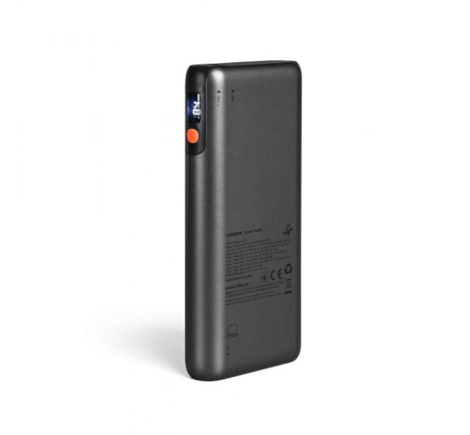 Павербанк 20000mAh VIDEX VPB-202C 75W Black
