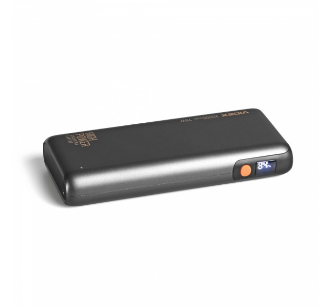 Павербанк 20000mAh VIDEX VPB-202C 75W Black