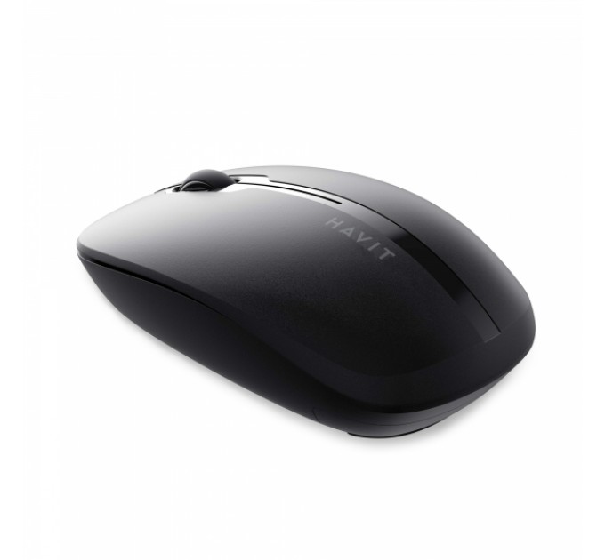 Бездротова миша дворежимна HAVIT HV-MS53WB Black (2.4GHz + BT5.0)